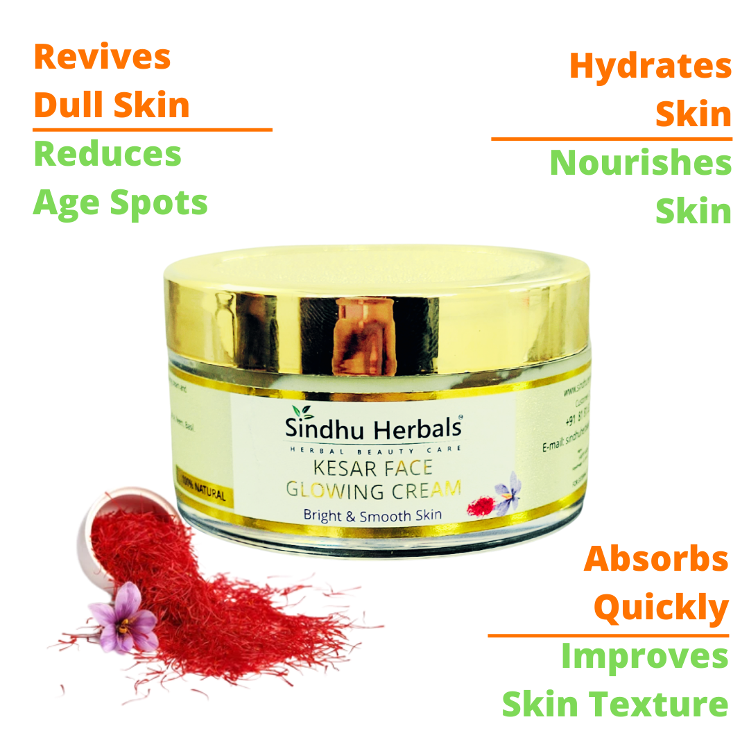 KESAR FACE GLOWING CREAM