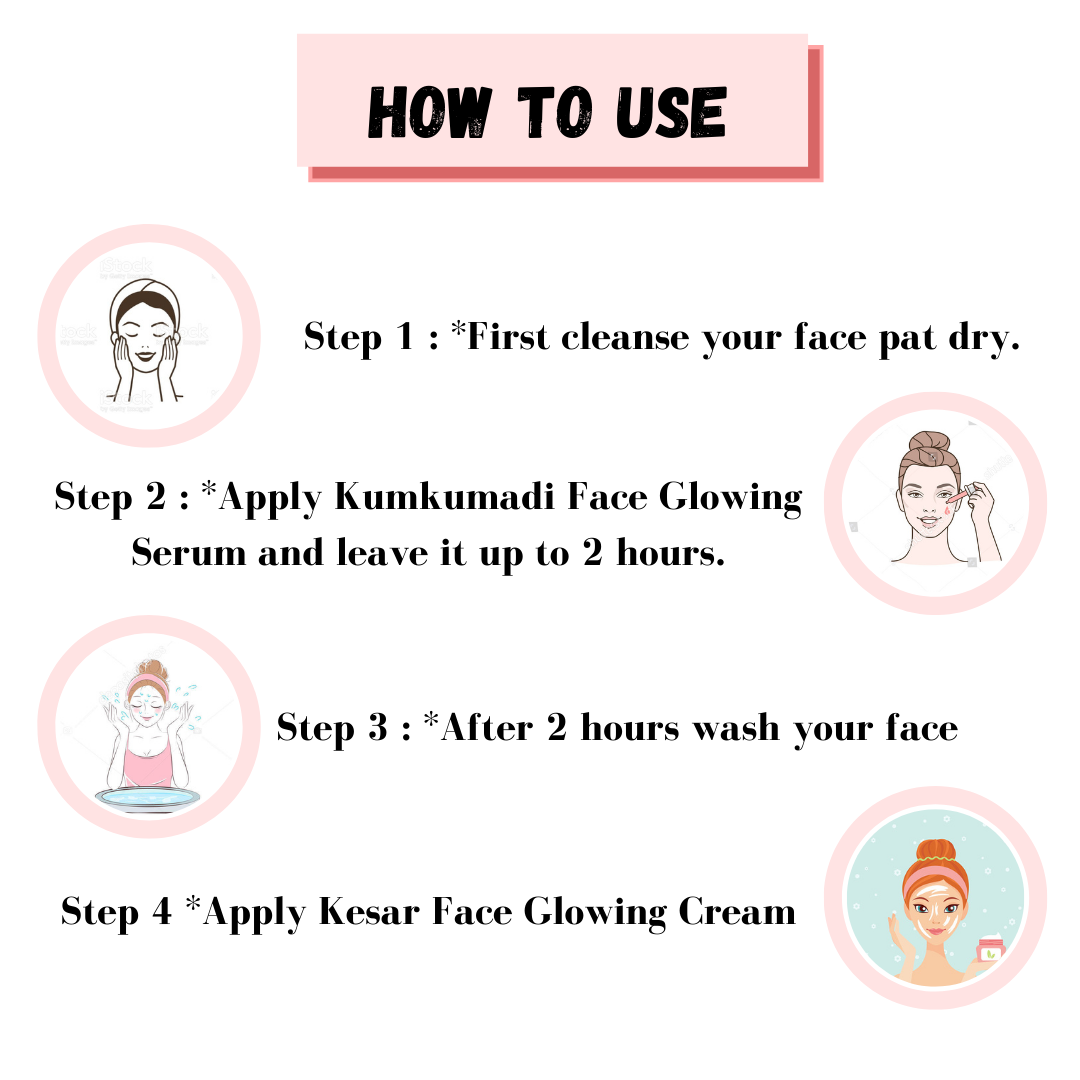 KESAR FACE GLOWING CREAM COMBO OFFER