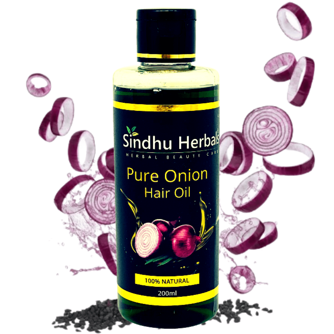 PURE ONION HAIR OIL - FOR HAIR REGROWTH