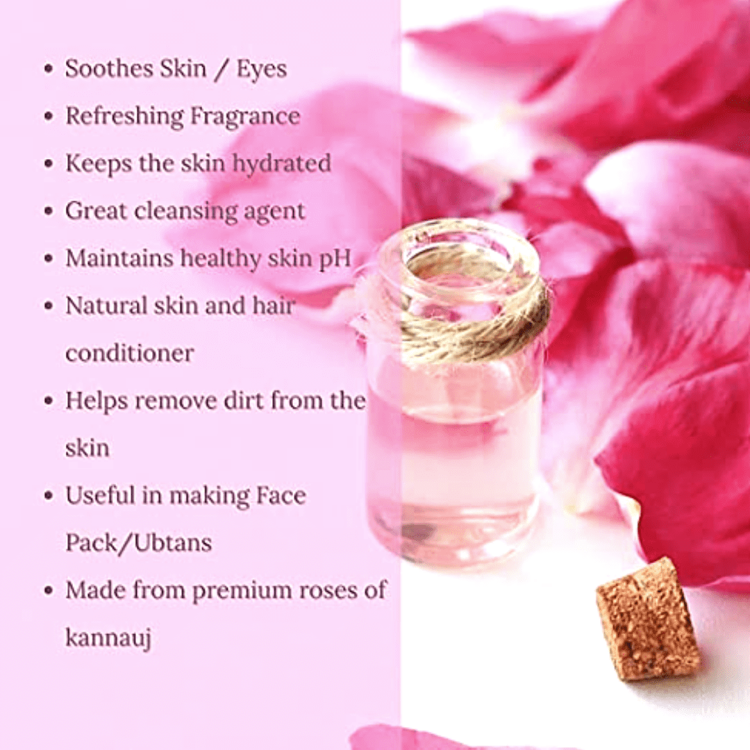 PURE ROSE WATER - FOR CLEAR SKIN