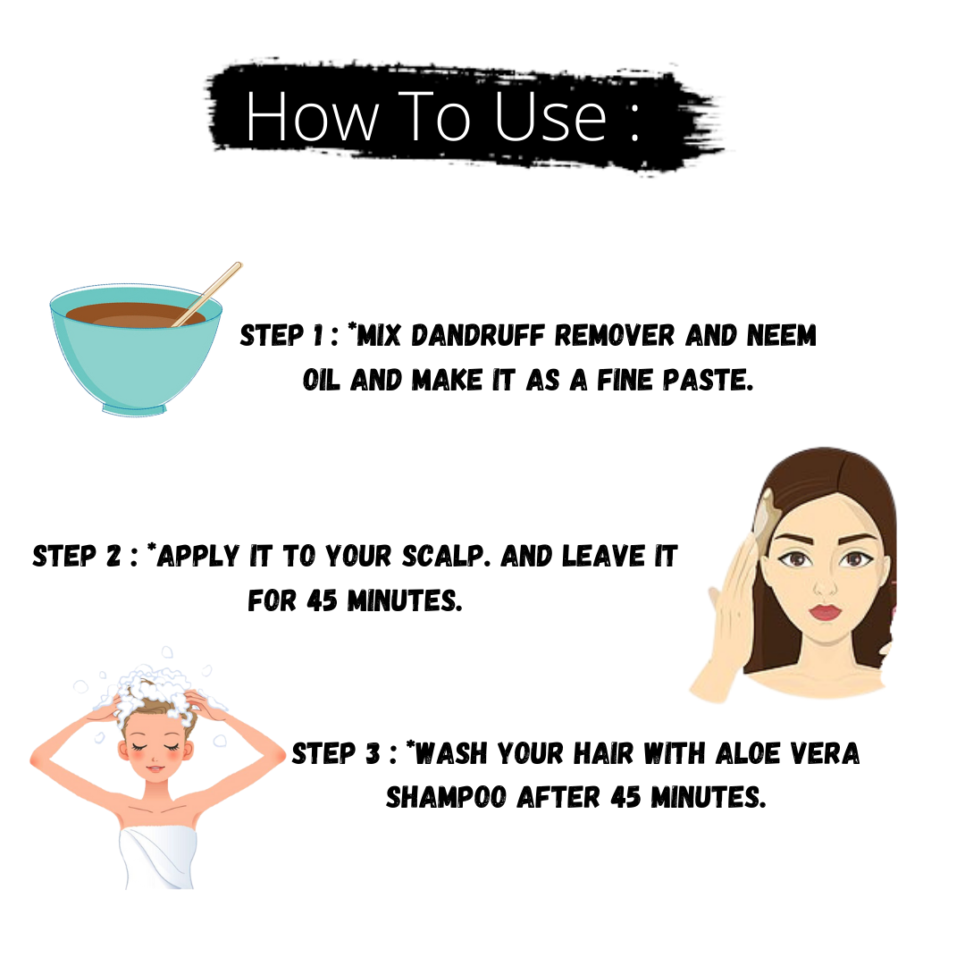 DANDRUFF REMOVAL KIT - FOR ALL TYPES OF DANDRUFF